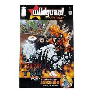 Wildguard‎ Fire Power Comic Book Image Comics First Edition Collectible